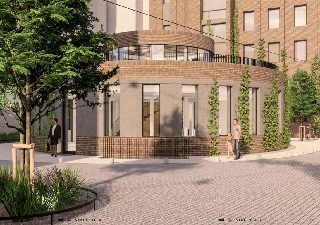 "Жива стіна" у центрі Києва. Архітектори показали проект оновлення одного із громадських просторів